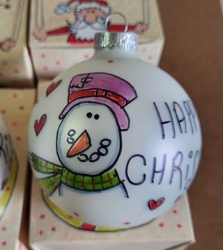 Picture of SNOWMAN ORNAMENT